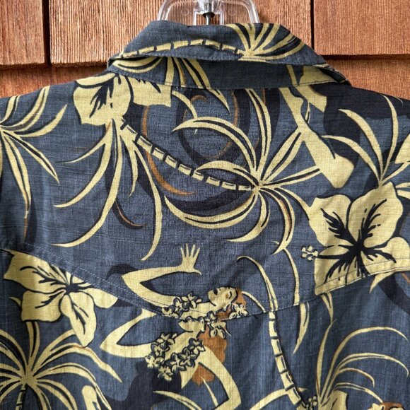 VTG Tommy Bahama Hawaiian Print Short Sleeve Button Camp Shirt in Men's X-Large - Picture 8 of 11